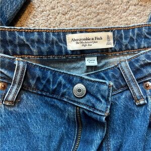 Abercrombie & Fitch Blue High Rise Jeans